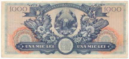 Románia 1948. 1000L T:F,VG
Romania 1948. 1000 Lei C:F,VG
Krause P#85