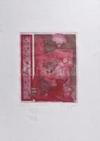 Korányi Gábor (1952-): Groteszk (aranylakodalom), 1978. Színes rézkarc, papír, jelzett. Lapszéli apr...