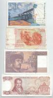 Franciaország 1994. 50Fr + 1997 20Fr + Görögország 1978. 100Dr + 1996. 20Dr T:F
France 1994. 50 Fra...