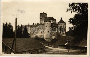 Nedec, Niedzica (mai Lengyelország, Magas-Tátra); Nedec vár / Schloss Nedecz / Zámok Nedzica / castle (EK)