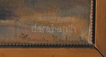 Hanna Noglinski jelzéssel, XX. sz. eleje: Tulipánok. Olaj, karton. Proveniencia: Saphier-gyűjtemény....