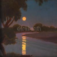 Tagyosi Rátz Péter (1879-1945): Nagybánya környéki táj. Olaj, karton. Jelezve jobbra lent: Tagyosi Rátz Péter Nagybánya. Dekoratív fakeretben. 33,5x35 cm