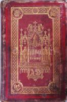 Missale romanum ex decreto sacrosancti Concilii Tridentini ... Campoduni, 1860. Olim Ducali nunc Koeseliana. XLII, 514p. + hozzákötve: Missae in festis propriis sanctorum patronorum Regni Hungariae Ratisbonae, 1862. Pustet. 190+32p. Dekoratív aranyozott egészbőr kötésben, sarkainál kis kopással, korabeli ajándékozási sorokkal. Vilcsek Jakab ónodi szerzetesnek.
