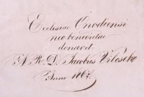 Missale romanum ex decreto sacrosancti Concilii Tridentini ... Campoduni, 1860. Olim Ducali nunc Koe...