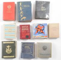 10 db vegyes minikönyv