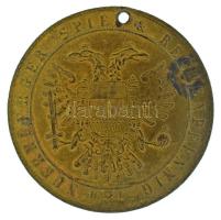 Német Birodalom / Nürnberg 1860-1870 k. "NURNBERGER SPIEL UND RECHENPFENNIG" kétoldalas Cu...