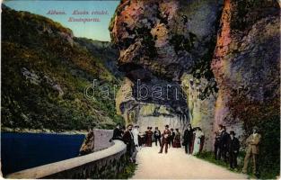 1918 Orsova, Kazán részlet. M.G.O. / Kazánpartie / gorge + "K.u.k. Feldpostamt 211" (EB)