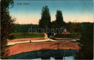 Arad, várrészlet. Kerpel Izsó kiadása / castle (EK)