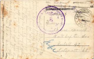 1915 Gyulafehérvár, Alba Iulia; Újkapu katonákkal / Neutor / castle gate with K.u.K. soldiers + &quo...