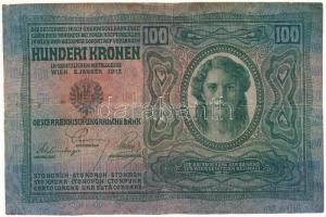 1912. 100K fekete "ROMANIA TIMBRU SPECIAL" felülbélyegzéssel T:F
Krause P#R9