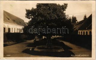 Bajmócfürdő, Bojnické kúpele (Bojnice); szökőkút / fountain. photo (fa)