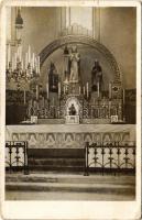 Dunahidas, Pruck, Most pri Bratislave; Jézus Szíve Római katolikus templom belső / Catholic church interior (EB)