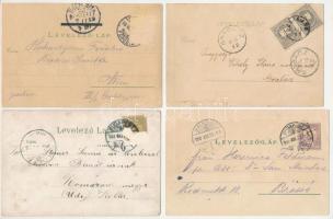 Budapest - 16 db RÉGI város képeslap, közte lithok / 16 pre-1945 town-view postcards, including lith...