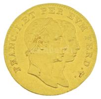 1830. "V. Ferdinánd pozsonyi koronázására" Au koronázási zseton. "CORON POSON DIE XXVIII SEPT MDCCCXXX / FRANC I ET PER EVM FERD V" (3,48g/20mm) T:AU folt Hungary 1830. "Emperor Ferdinand V Crowned as Hungarian king in Pressburg (Bratislava)" Au coronation jeton "CORON POSON DIE XXVIII SEPT MDCCCXXX / FRANC I ET PER EVM FERD V" (3,48g/20mm) C:AU spotted