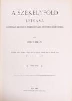 Orbán Balázs: A Székelyföld leírása. I-II. köt. (Reprint kiadás, kísérőfüzettel). Bp., 1982, Helikon...