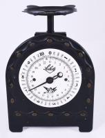 Régi asztali mérleg, serpenyő nélkül, m: 26 cm