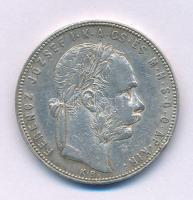 1880KB 1Ft Ag "Ferenc József / Középcímer" T:XF,VF ph.
Hungary 1880KB 1 Forint Ag "F...