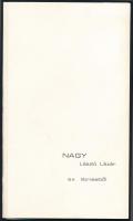 Nagy László Lázár (1935-2019): Ex libriseiből, a XVIII. Nemezetközi Ex Libris Kongresszus tiszteletére (4 db ex libris mappában). Színes rézkarc, papír, jelzett, számozott (37/50). 10x7 cm körüli méretekben. + 1 db további ex libris