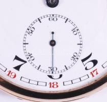Tavannes Watch Co. arany (Au) tokos zsebóra. 14k, belső fedele réz, jelzett, működik, d: 5 cm, brutt...
