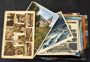 90 db MODERN magyarországi város képeslap vegyes minőségben / 90 modern Hungarian town postcards in mixed quality