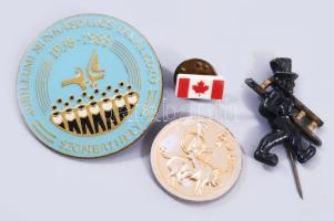 Vegyes jelvények, kitűzők, stb