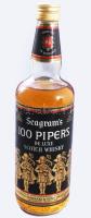 Seagram's 100 Pipers De Luxe Scotsch Whisky, 40%, 0,75l, bontatlan.