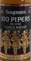 Seagram's 100 Pipers De Luxe Scotsch Whisky, 40%, 0,75l, bontatlan