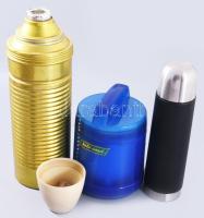 Vegyes konyhai eszközök. termosz, jégvödör, dobozában