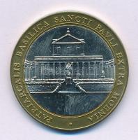 Vatikán DN "VI. Pál pápa 1963-1978" bicolor emlékérem kapszulában (34mm) T:UNC ujjlenyomat...