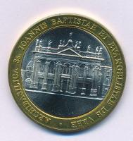 Vatikán DN "XXIII. János pápa 1958-1963" bicolor emlékérem kapszulában (34mm) T:UNC 
Vati...