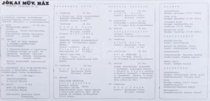 1979 Lengyel András, kisplakát és plakát; másik további felirat nélküli plakát, 42x30 és 25x34,5 és ...
