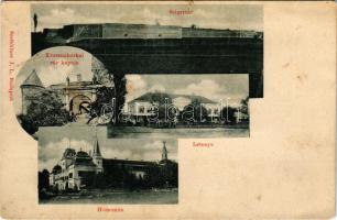 Szigetvár, Krasznahorkai vár kapuja, Letenye, Homonna. Seefehlner J. L. (fl)