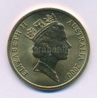 Ausztrália 2000. 5D Al-bronz "Sydneyi Olimpia 2000 - Íjászat" tanúsítvánnyal (38,74mm) T:BU 2000. 5 Dollars Al-Bronze "Sydney 2000 Olympics - Archery" with certificate (38,74mm) C:BU Krause KM#359