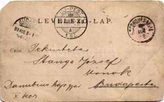 1899 Szepesváralja, Spisské Podhradie; Szepesi vár / Zipser Schloss / Spissky hrad / castle. Szoller...