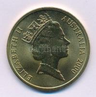 Ausztrália 2000. 5D Al-bronz "Sydneyi Olimpia 2000 - Triatlon" tanúsítvánnyal (38,74mm) T:BU 2000. 5 Dollars Al-Bronze "Sydney 2000 Olympics - Triathlon" with certificate (38,74mm) C:BU Krause KM#370