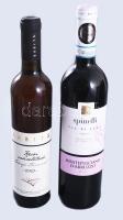 Babits késői szüretelésű tokaji furmint 2013 + Spinelli Val di Fara vörösbor, bontatlan.