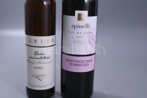 Babits késői szüretelésű tokaji furmint 2013 + Spinelli Val di Fara vörösbor, bontatlan