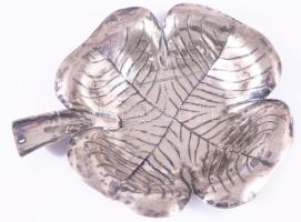 Rózsás ezüst (Ag) hanus tálka, dianás, jelzett 28,45 g