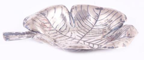 Rózsás ezüst (Ag) hanus tálka, dianás, jelzett 28,45 g