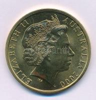 Ausztrália 2000. 5D Al-bronz "Sydneyi Olimpia 2000 - Ökölvívás" tanúsítvánnyal (38,74mm) T:BU 2000. 5 Dollars Al-Bronze "Sydney 2000 Olympics - Boxing" with certificate (38,74mm) C:BU Krause KM#432