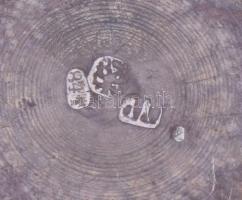 Antik orosz ezüst (Ag) vodkás pohár, 84 zolotniki finomságjellel, GR mesterjeggyel. jelzett 33,8 g