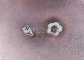 Keresztelőpohár ezüst (Ag) dianás jelzéssel. 29,95 g 7,5 cm