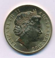 Ausztrália 2000. 5D Al-bronz "Sydneyi Olimpia 2000 - Baseball" tanúsítvánnyal (38,74mm) T:BU 2000. 5 Dollars Al-Bronze "Sydney 2000 Olympics - Baseball" with certificate (38,74mm) C:BU Krause KM#435