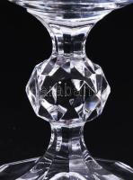 6 db boros üveg pohár 15,5 cm