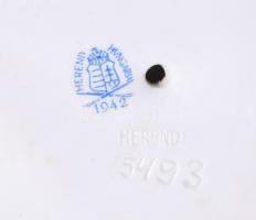 Herendi csizmás fiú, kézzel festett, jelzett, hibátlan, m: 20 cm