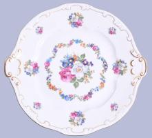 Zsolnay süteményes készlet. Matricás, jelzett, hibátlan d: 16 cm, 25 cm