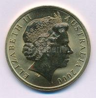 Ausztrália 2000. 5D Al-bronz "Sydneyi Olimpia 2000 - Kajak/Kenu" tanúsítvánnyal (38,74mm) T:BU 2000. 5 Dollars Al-Bronze "Sydney 2000 Olympics - Canoe/Kayak" with certificate (38,74mm) C:BU Krause KM#377