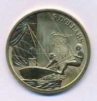Ausztrália 2000. 5D Al-bronz "Sydneyi Olimpia 2000 - Vitorlázás" tanúsítvánnyal (38,74mm) ...