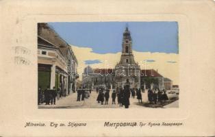 Mitrovica St Stephan square church (EK)