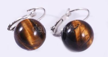 Tigrisszem medál és fülbevaló pár